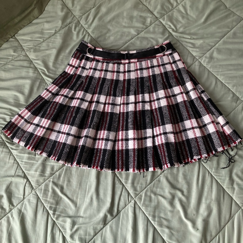 Plaid skirt